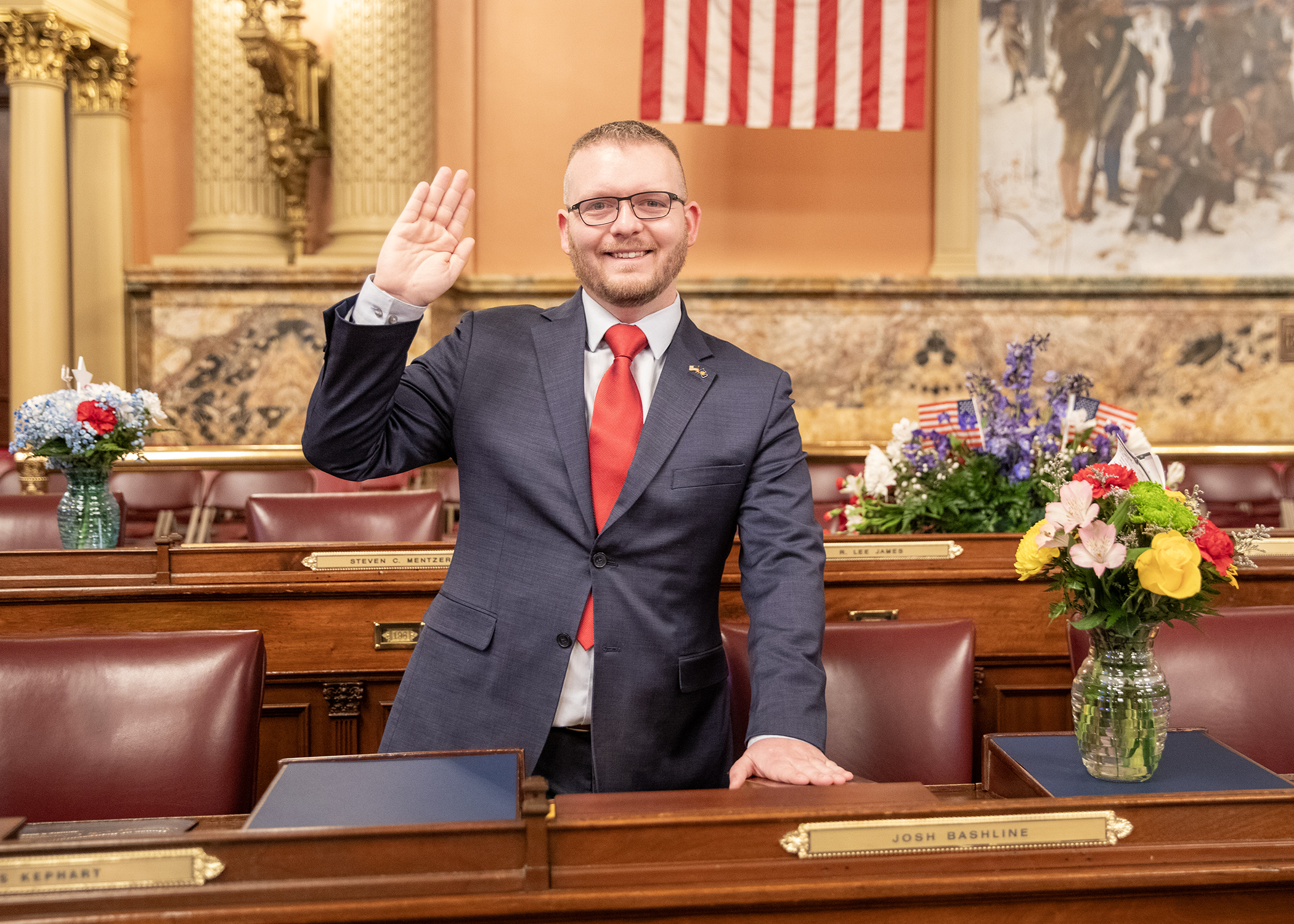 Bashline Sworn in as State Representative 